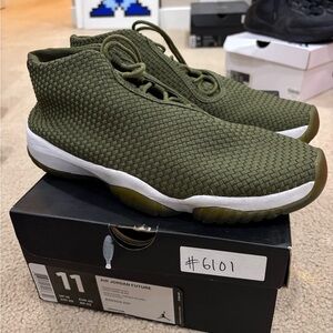 Jordan Future Men's Sneakers in Olive